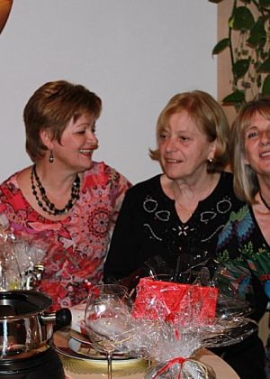 Barbara, Dragana, Christl und Edith